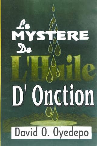 Affiche : Le mystère de l'huile d'onction