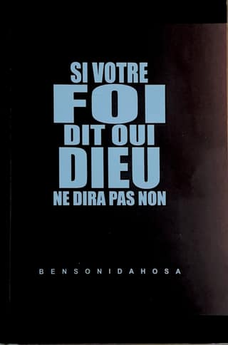 Affiche : Si votre foi dit oui, Dieu ne dira pas non