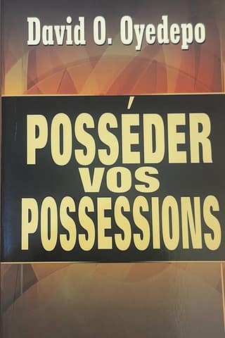 Affiche : Posséder vos possessions